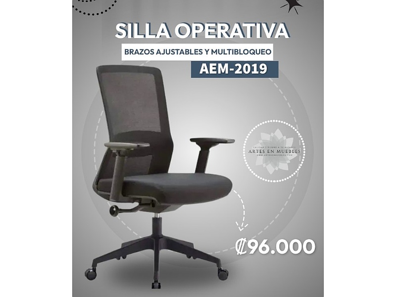 Silla Operativa 2v Costa Rica