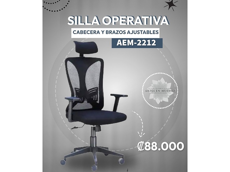 Silla Operativa 3v Costa Rica