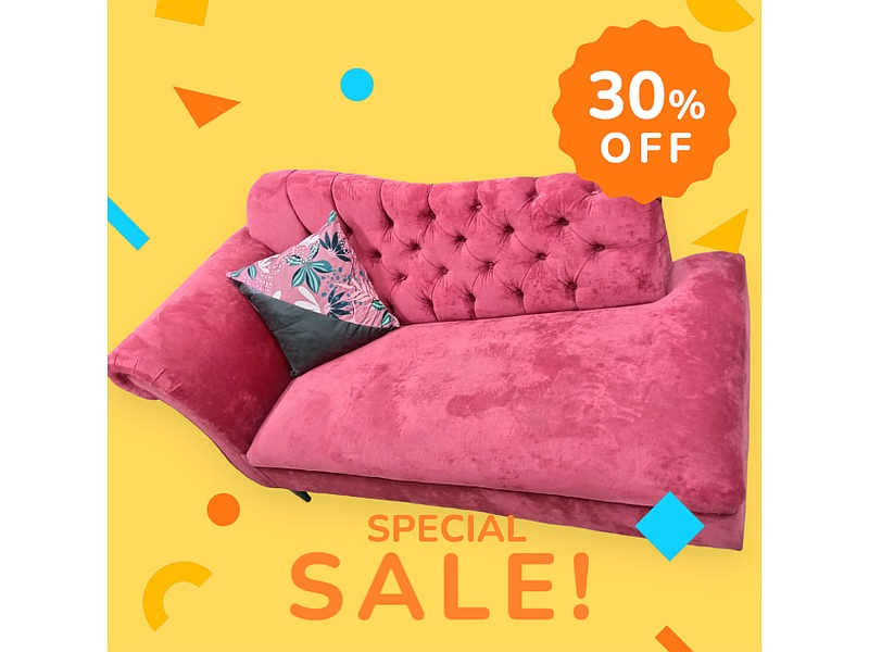 Sofa moderno Naranja Costa Rica