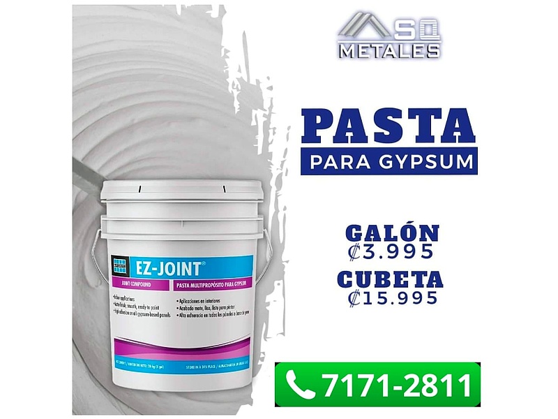 Pasta para Gypsum