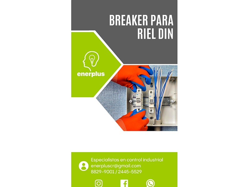 Breaker para riel DIN Costa Rica