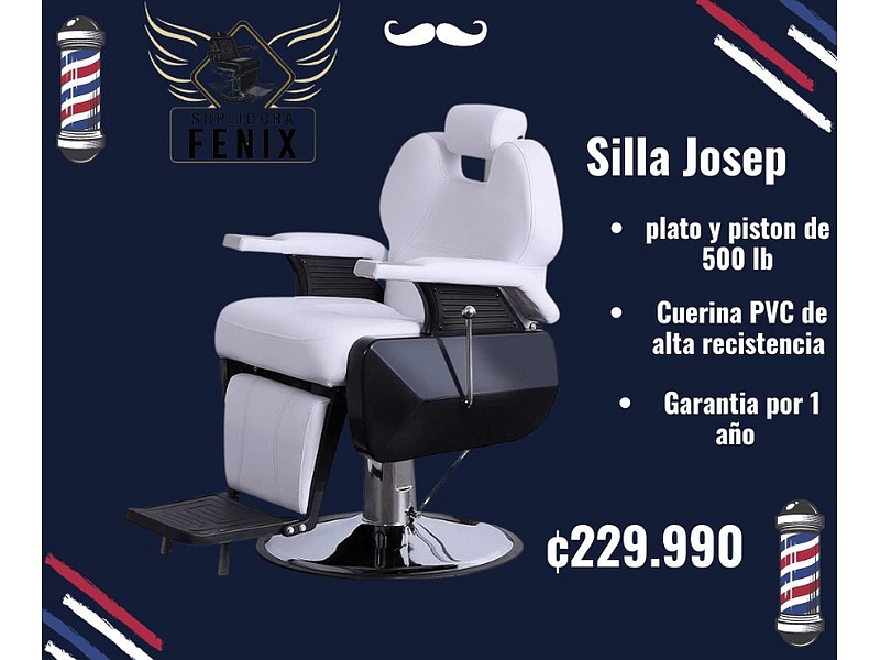 Silla para peluquería Costa Rica