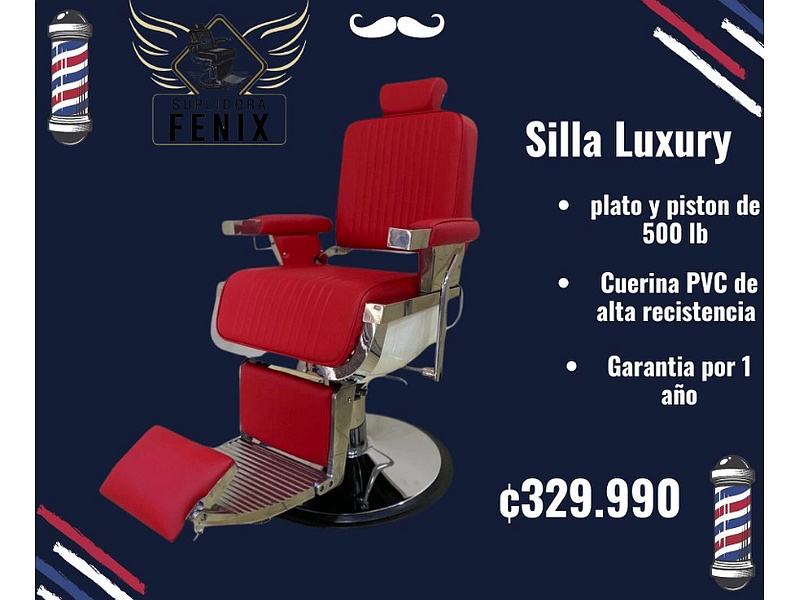 Sillas para peluquería Costa Rica