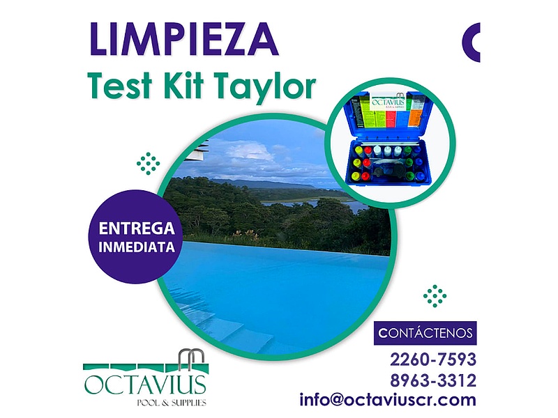 Test Kit Cloro-PH Taylor Costa Rica