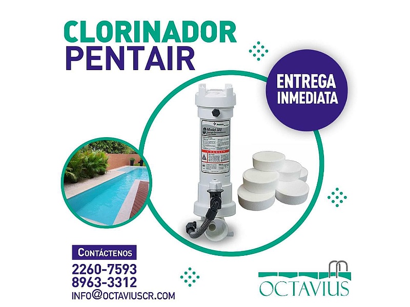 Clorinadores Pentair para piscina Costa Rica