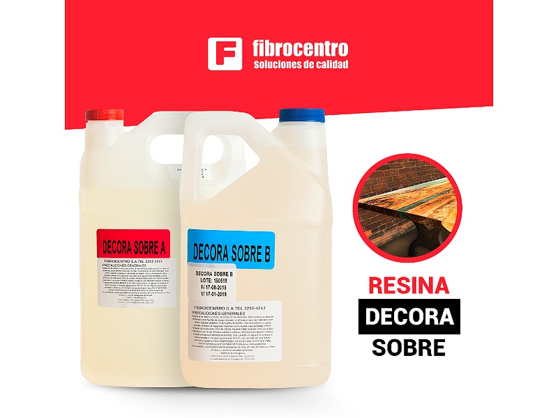 Resina Decora Sobre Costa Rica