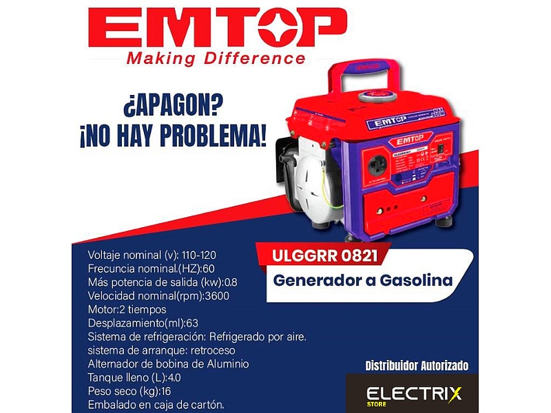 Generador a gasolina Costa Rica