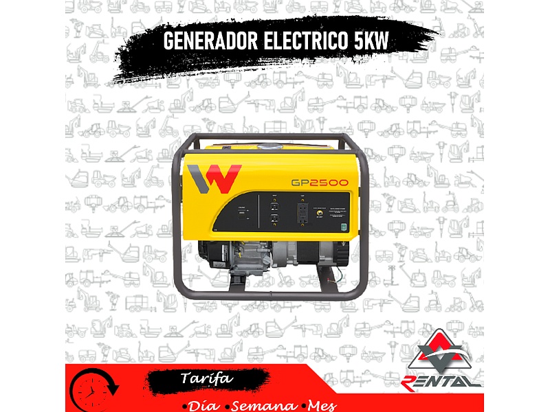 Generador eléctrico 5KW Costa Rica