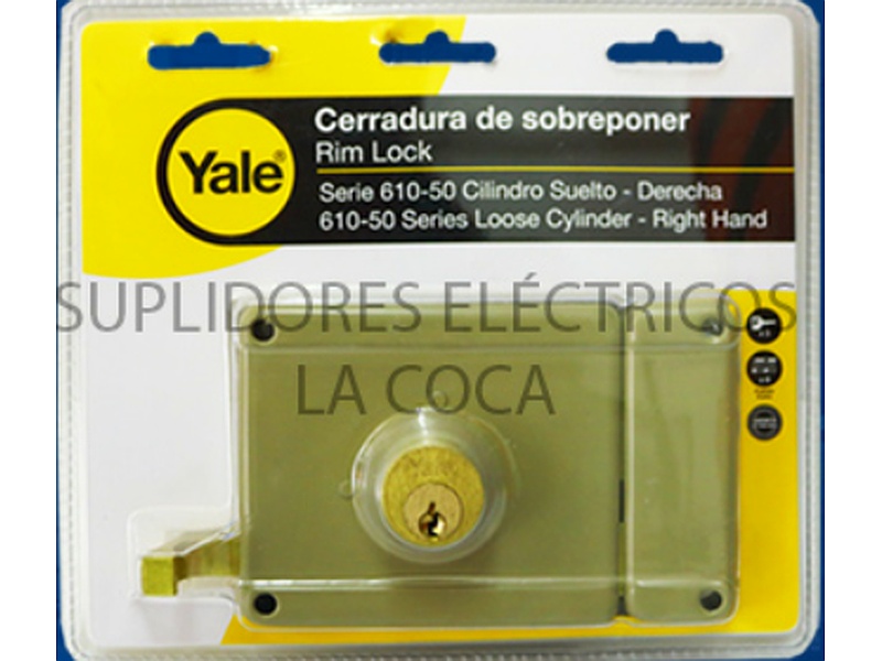 Cerradura de sobreponer Yale Costa Rica