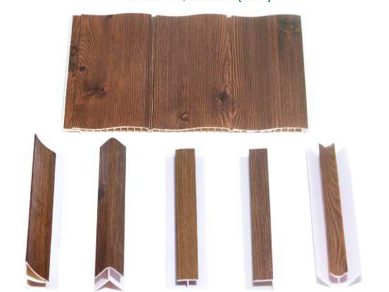 Tablilla premium ondulada café tipo madera Costa Rica