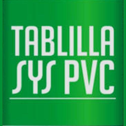 Tablilla PVC SyS 