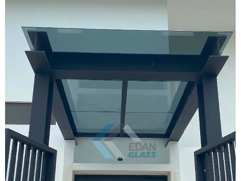 Vidrio Templado Techo Ingreso Alajuela Edan Glass