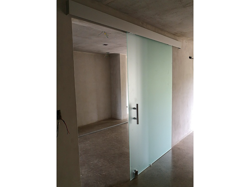 Puerta Corrediza Vidrio Nubloso Grande Alajuela Edan Glass