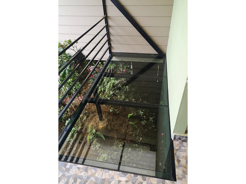 Panel Vidrio Templado Balcón Piso Alajuela Edan Glass