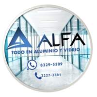 ALFA  todo en aluminio y vidrio