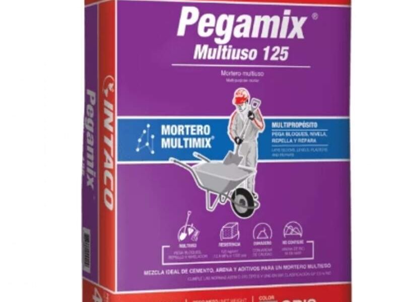 Mortero Pegamix Multiuso 125 - santa ana cr