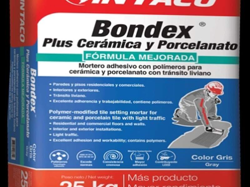 Mortero adhesivo Bondex Plus Ceramica