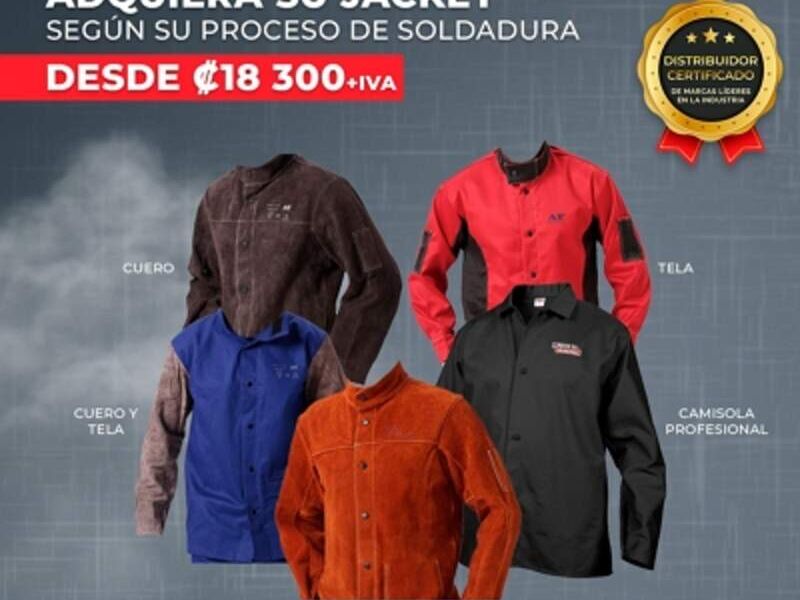 Jackets para soldar 