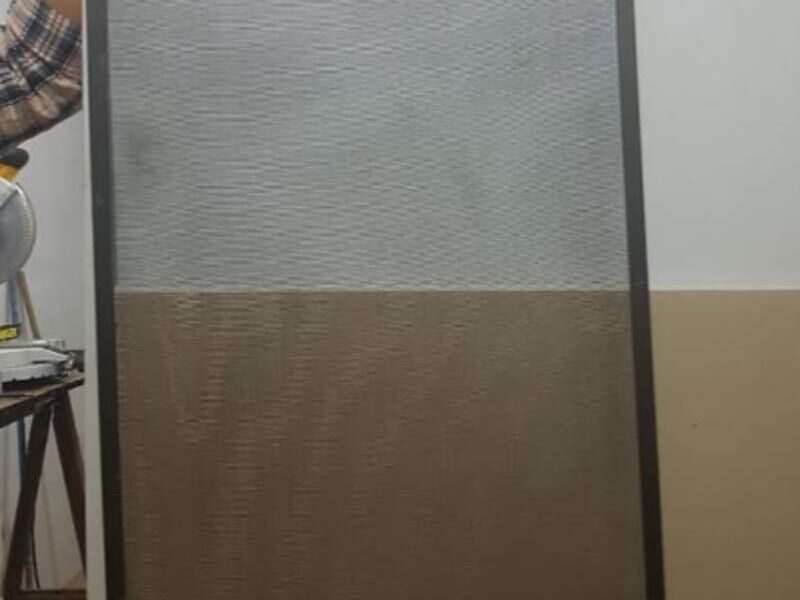 Ventana de aluminio con malla Concepción 