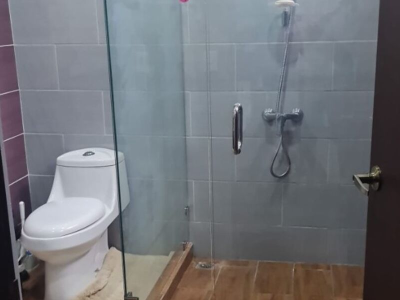 Puerta de vidrio templado de baño Puntarenas