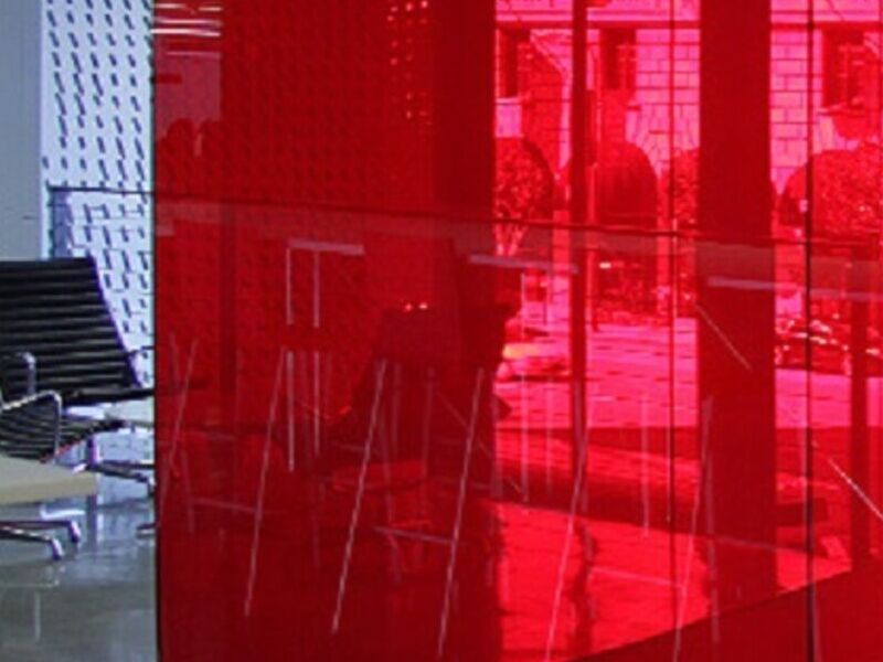 Vidrio laminado Rojo Costa Rica 