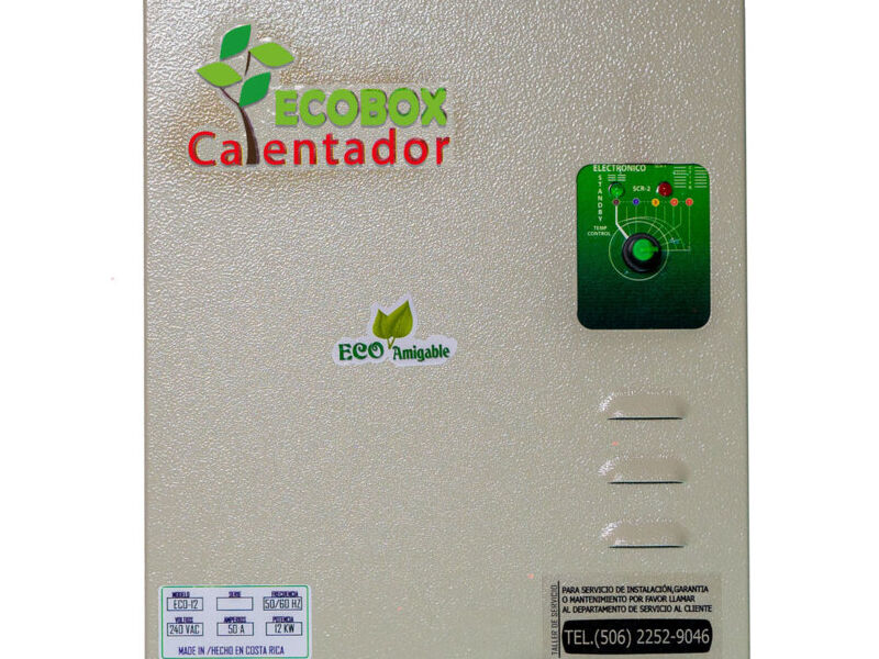 CALENTADOR DE AGUA ECOBOX 12KW COSTA RICA