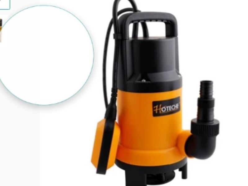 Bomba Sumergible Para Agua Sucia 750W