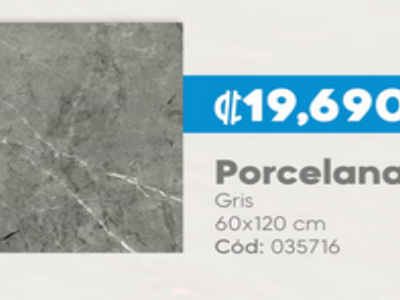 Porcelanato gris claro Alajuela