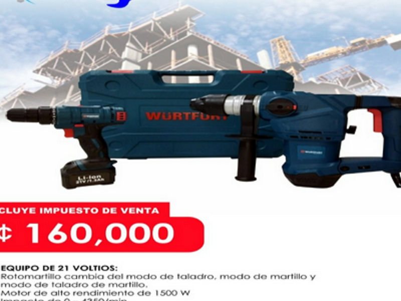 Rotomartillo multifuncional San José