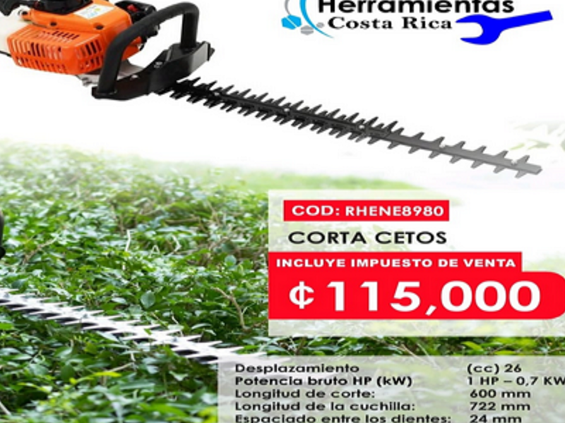 Corta cetos San José