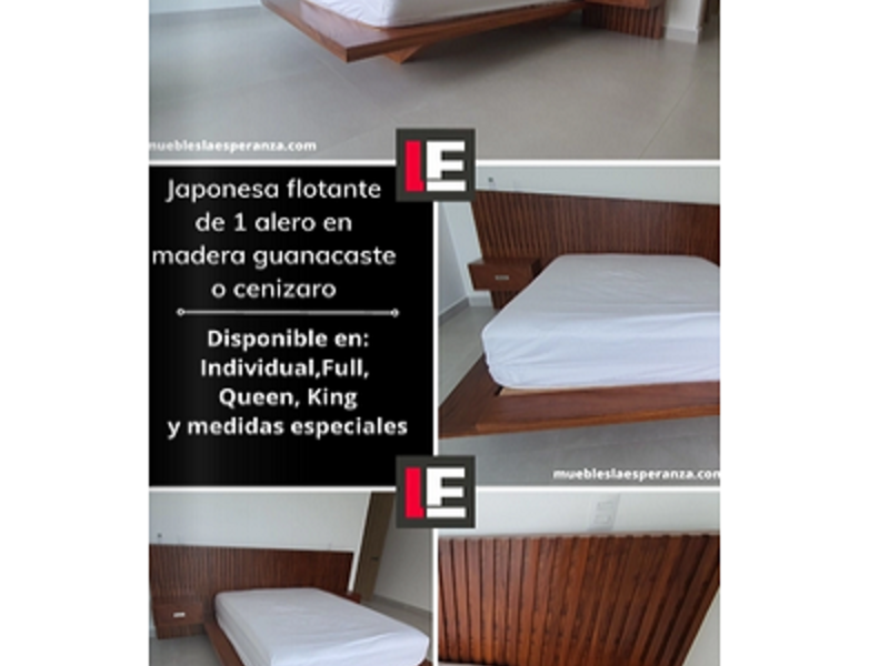 Cama Japonesa flotante Sarchí