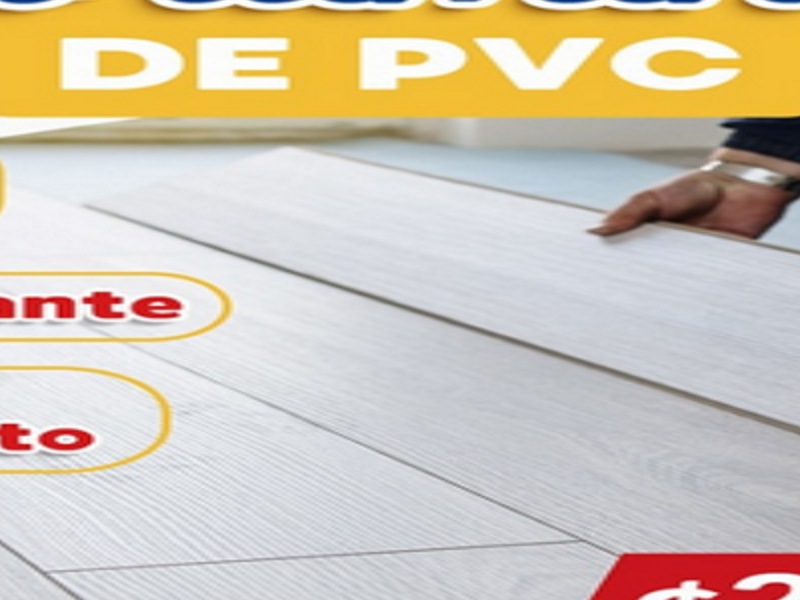 Pisos laminados de PVC El Coco