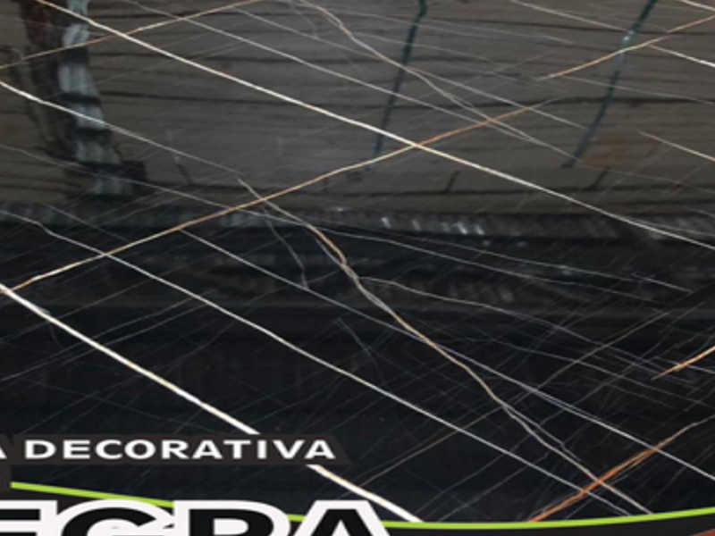 Panel negro con vetas Costa Rica