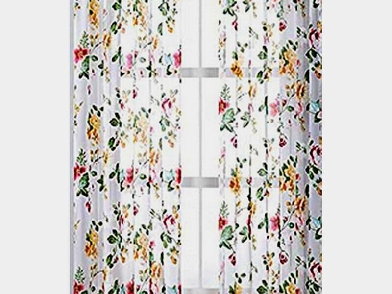 Cortina Estampado Floral PUNTARENAS