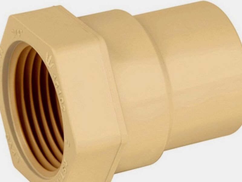 Adaptador PVC Agua Caliente 1/2" a 3/4" HEREDIA