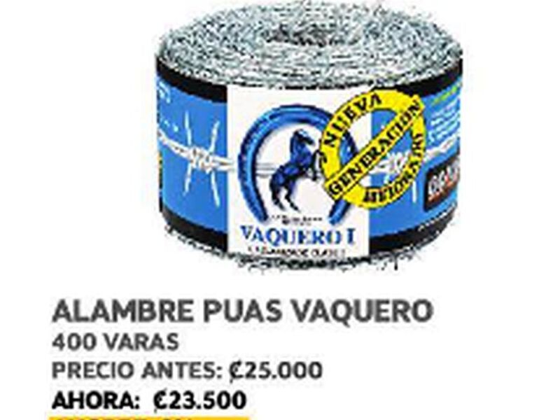 Alambre de púas Limón