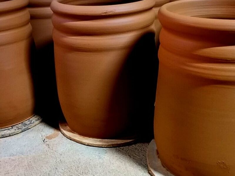 Juego Macetas Artesanales CARTAGO