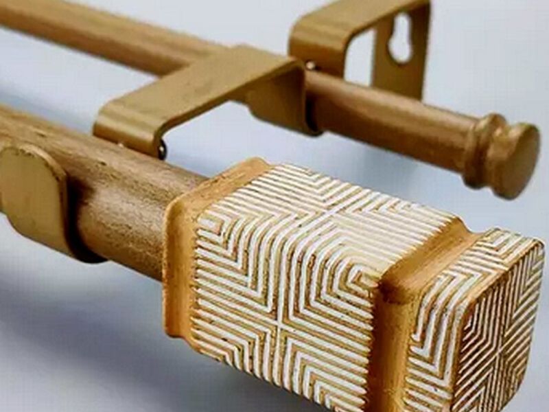 Cortinero Madera Rústica SAN JOSÉ