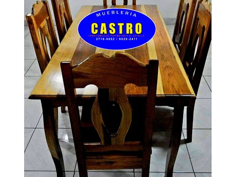 Juego comedor 6 sillas LIMÓN