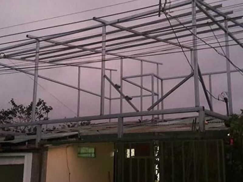 INSTALACION ESTRUCTURAS FIRME 01 ALAJUELA