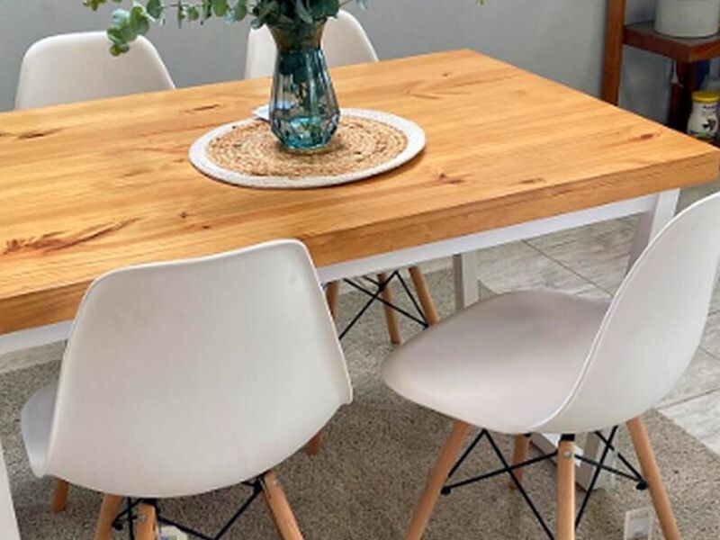 Comedor Nordico Industrial Blanco Costa Rica