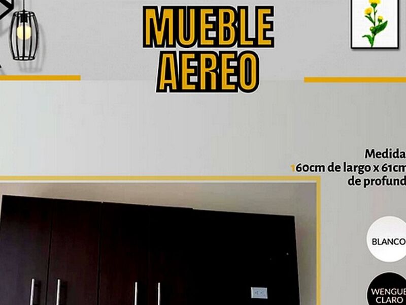 Mueble áereo melamina ALAJUELA