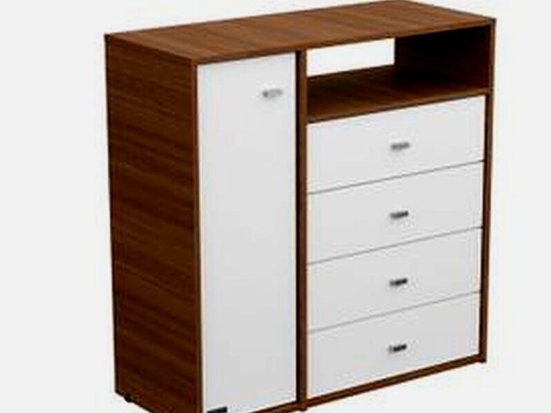 Cómoda Madera Frentes Melamina CARTAGO