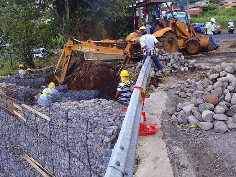 Construcción Muro Retención Costa Rica