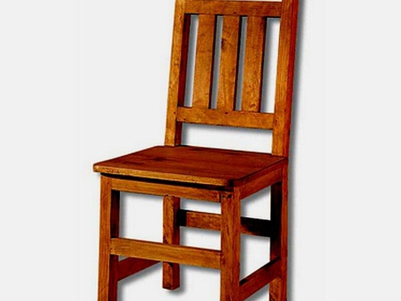 Silla Estilo Rústico Pino ALAJUELA 