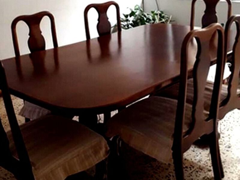 Mesa Comedor Madera Cenizaro ALAJUELA