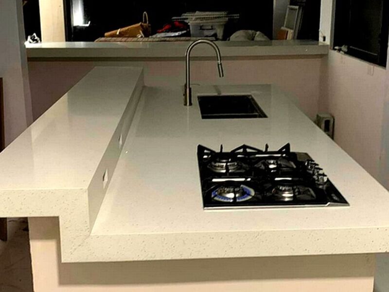 Mueble Isla cuarzo PALMARES