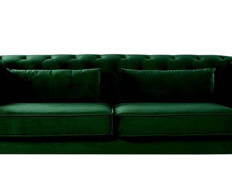 Sofá Chesterfield Verde Esmeralda PALMARES