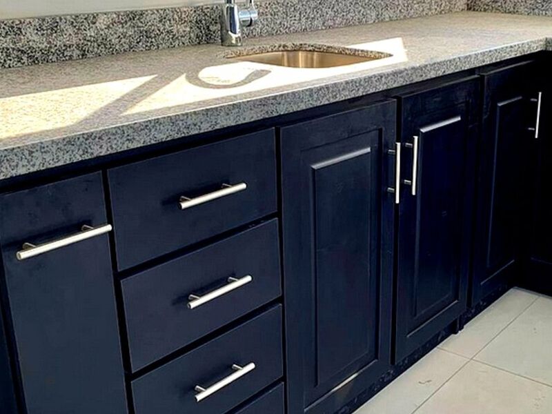 Mueble cocina madera Laurel HEREDIA