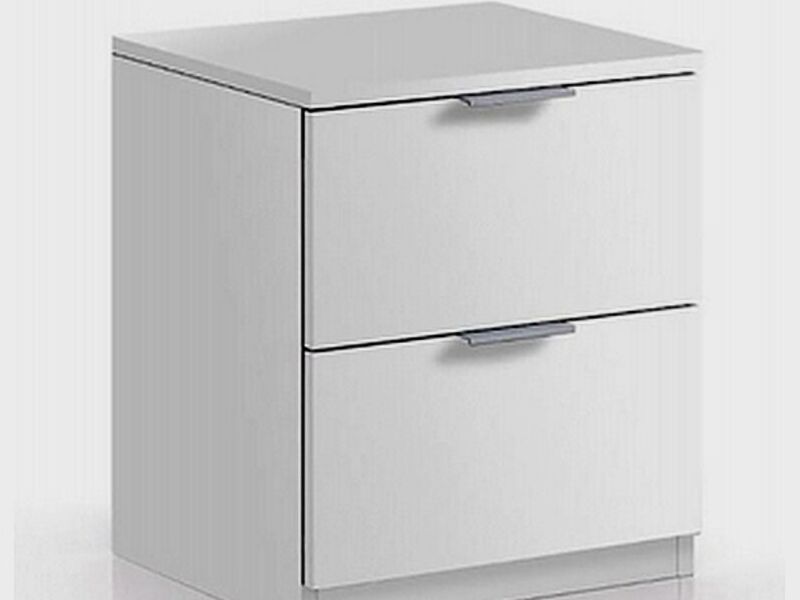 Mesa noche melanina blanco CARTAGO